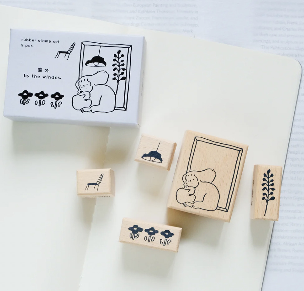 Dodolulu - By the Window - Stamp Set