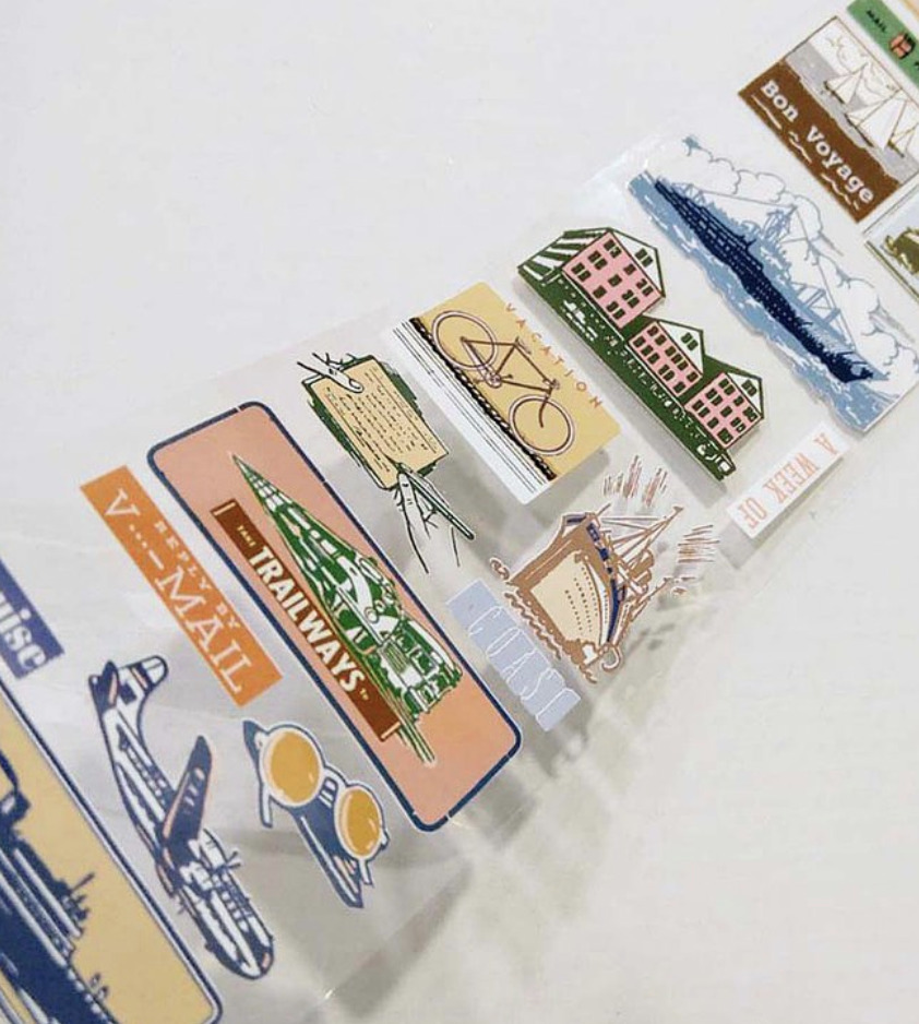 Usagi Print - Travel #18 - PET Tape - Image 6