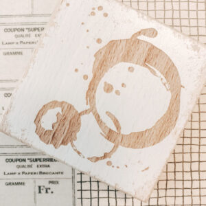 JournalPages – Coffee Stain A – Stamp