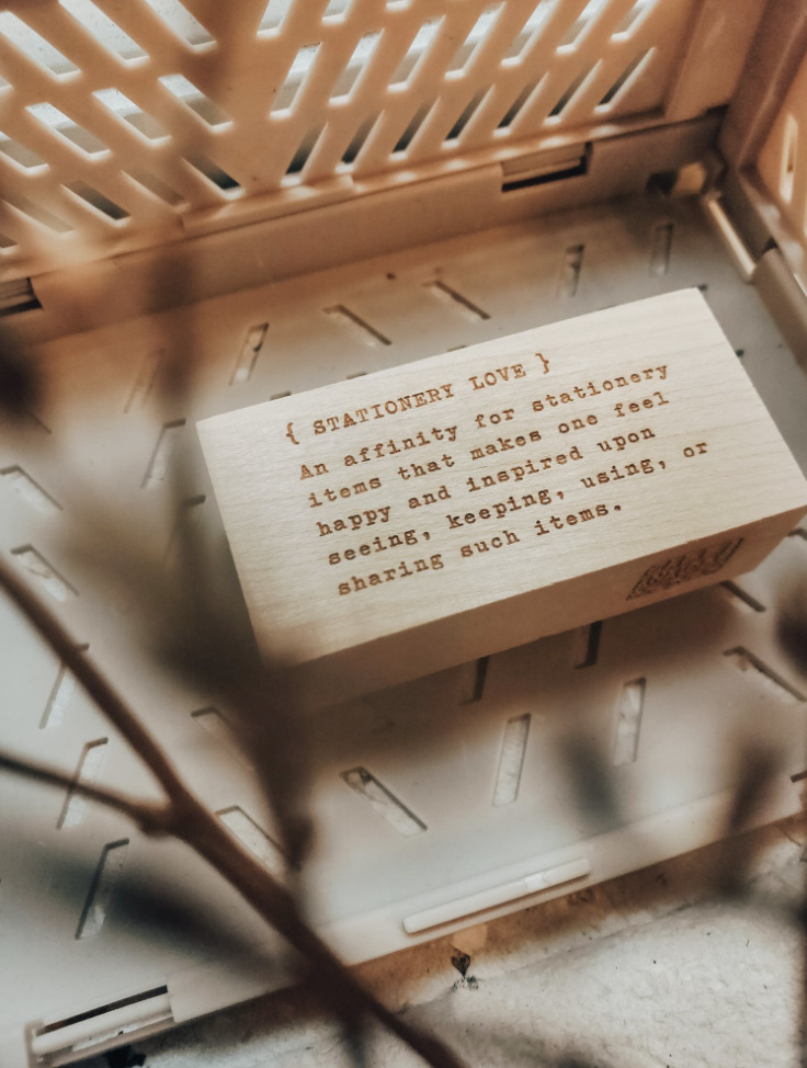 Cafe Analog - Stationery Sentiment - Stationery Love - Stamp