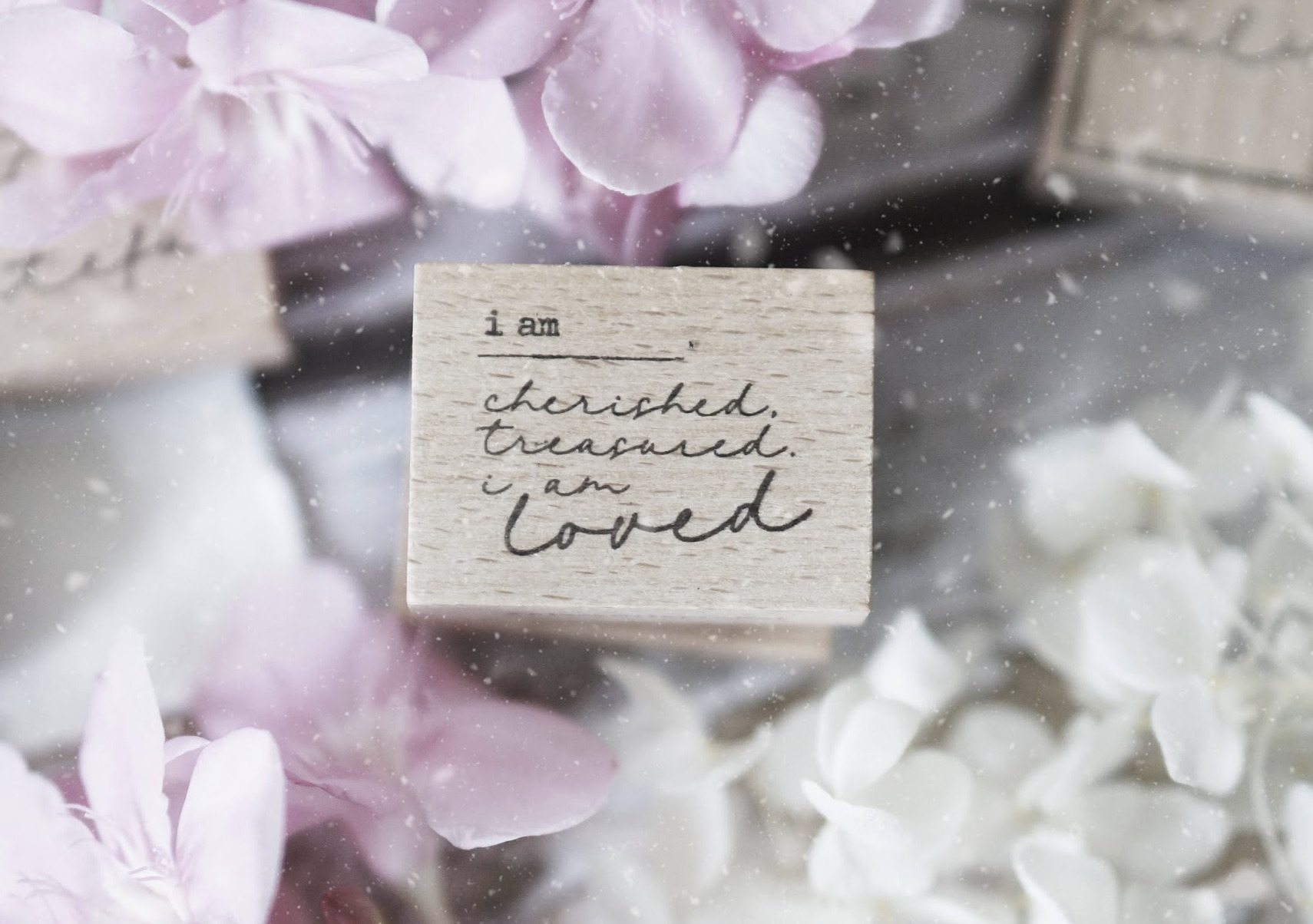 BlackMilk Project - I AM - Loved - Stamp