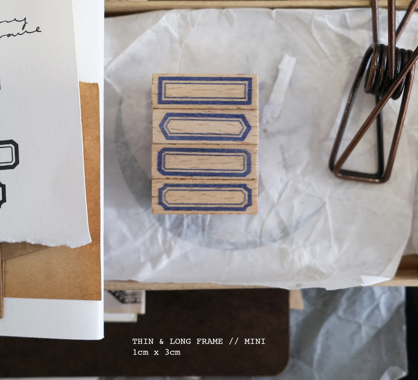 Kurukynki - Thin and Long MINI - Stamp Set
