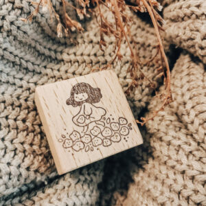 Ms Bulat – I’m Walkin’ on Posies – Stamp
