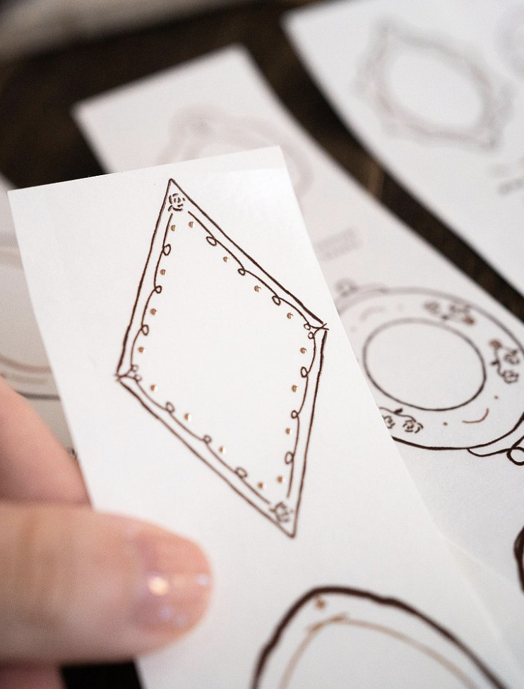 Jr.Journal - Limited Edition Plate Rose Gold Version - PET Tape