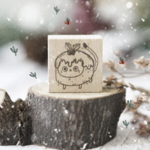 BlackMilk Project – Christmas Edition – Pudding Cat – Stamp