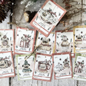 BlackMilk Project – Christmas Edition – Pug Gifting Tag Set