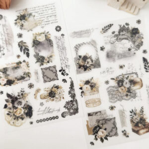 Journal Pages - Dark Romance - Print On / Transfer Sticker