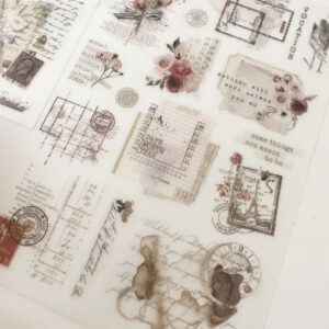 Journal Pages – Spare Parts – Print On / Transfer Sticker