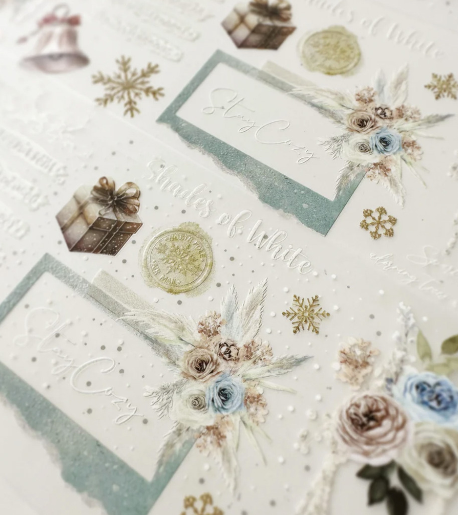 Journal Pages - Snow Way Out - Crystal PET Tape