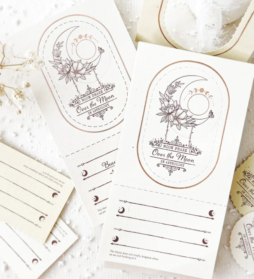 Journal Pages - Over The Moon - Memo Pad