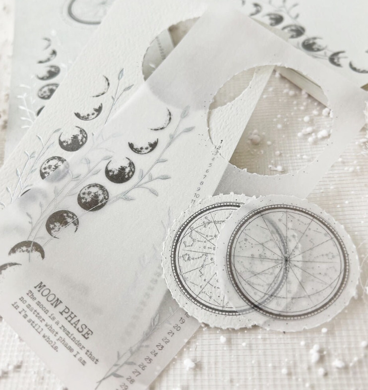 Journal Pages - Moon Phase - Memo Pad