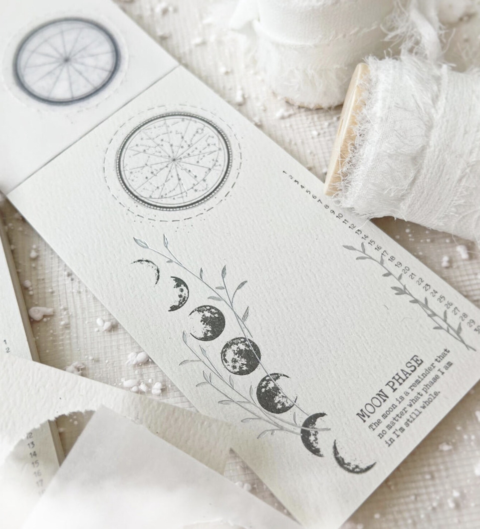Journal Pages - Moon Phase - Memo Pad