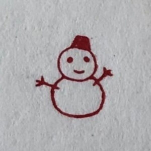 Kobo-Ren – Snowman – Exclusive Stamp