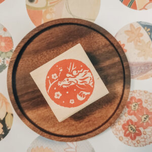 Kodomo no Kao – 2024 Stamp – Dragon Image – MEDIUM