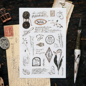 OURS Studio – Handwriting 2 – Transfer/Print-on Stickers
