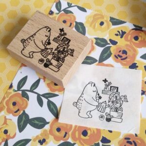 Eileen TAI Studio – Daily Bear – Plant Lover – Stamp