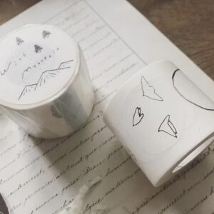Avocado Mori - With Mountain - Washi Tape