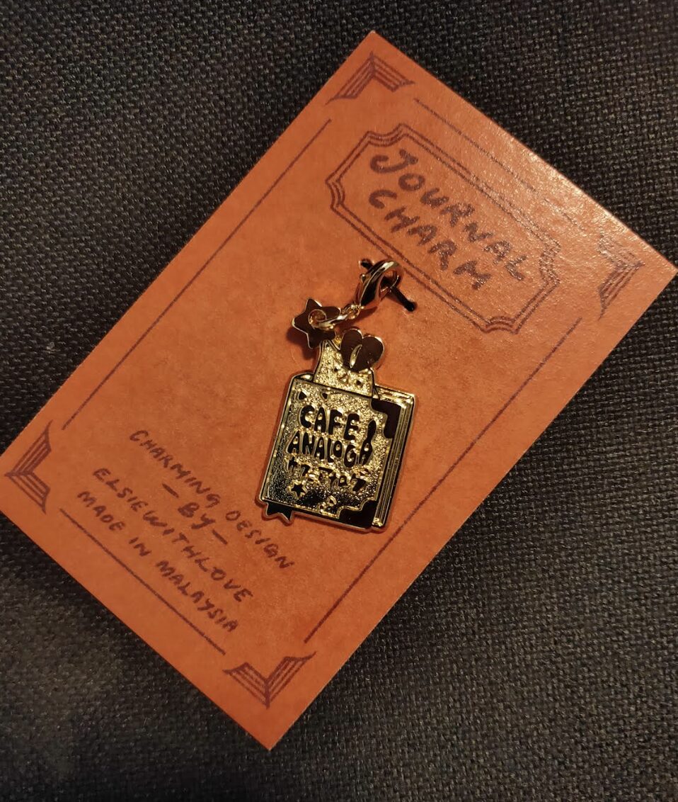 Cafe Analog x Elsie with Love - Special Edition Kakpoot 2023 - Journal Charm