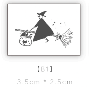 Modaizhi – One Day Festive – Witch – Stamp