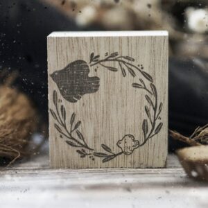 Blackmilk Project – Birds – Wreath – Stamp