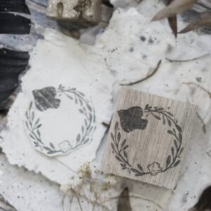 Blackmilk Project - Birds - Wreath - Stamp