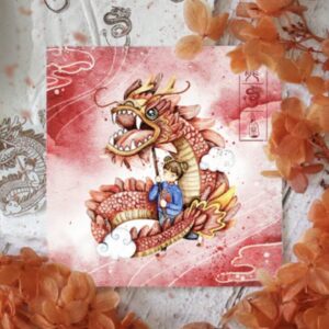 Blackmilk Project – Dragon Dance – Postcard