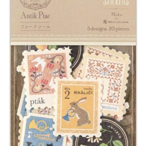 Nuku – Antique Gulben – Flake Seal Stickers