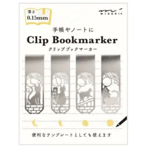 Midori – Cat And Moon – Clip Bookmarker