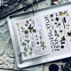 SomesortofFern – Thistle and Fruit – Print-on/Transfer Stickers