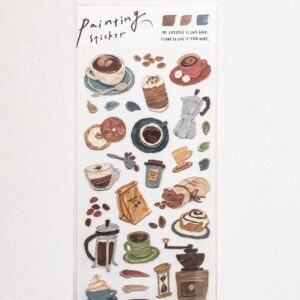MindWave – Painting Sticker Coffee – Sticker