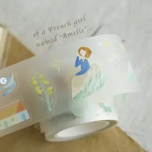 TeaYouShop - Amelie's Day Trip - Kiss Cut PET Tape