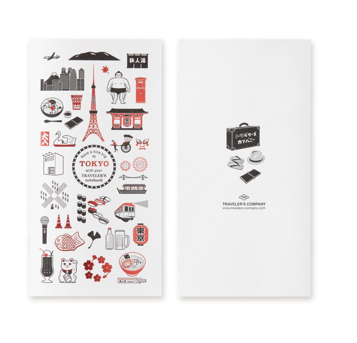 Traveler's Notebook - TRC Refill Tokyo - Blank Refill