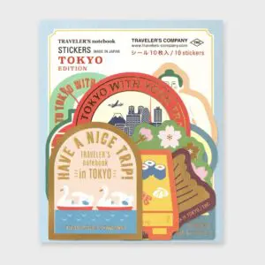 Traveler’s Notebook – TRC Tokyo – Sticker Set