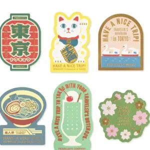 Traveler's Notebook - TRC Tokyo - Sticker Set