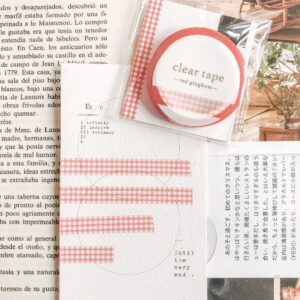 MindWave – Red Gingham – Clear Tape