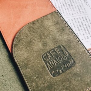 Cafe Analog x PutandPaper - A5 Olive/Brown - Leather Journal Cover