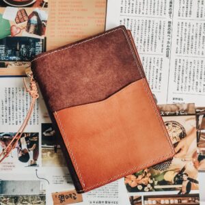 Cafe Analog x PutandPaper - A5 Chocolate Caramel - Leather Journal Cover