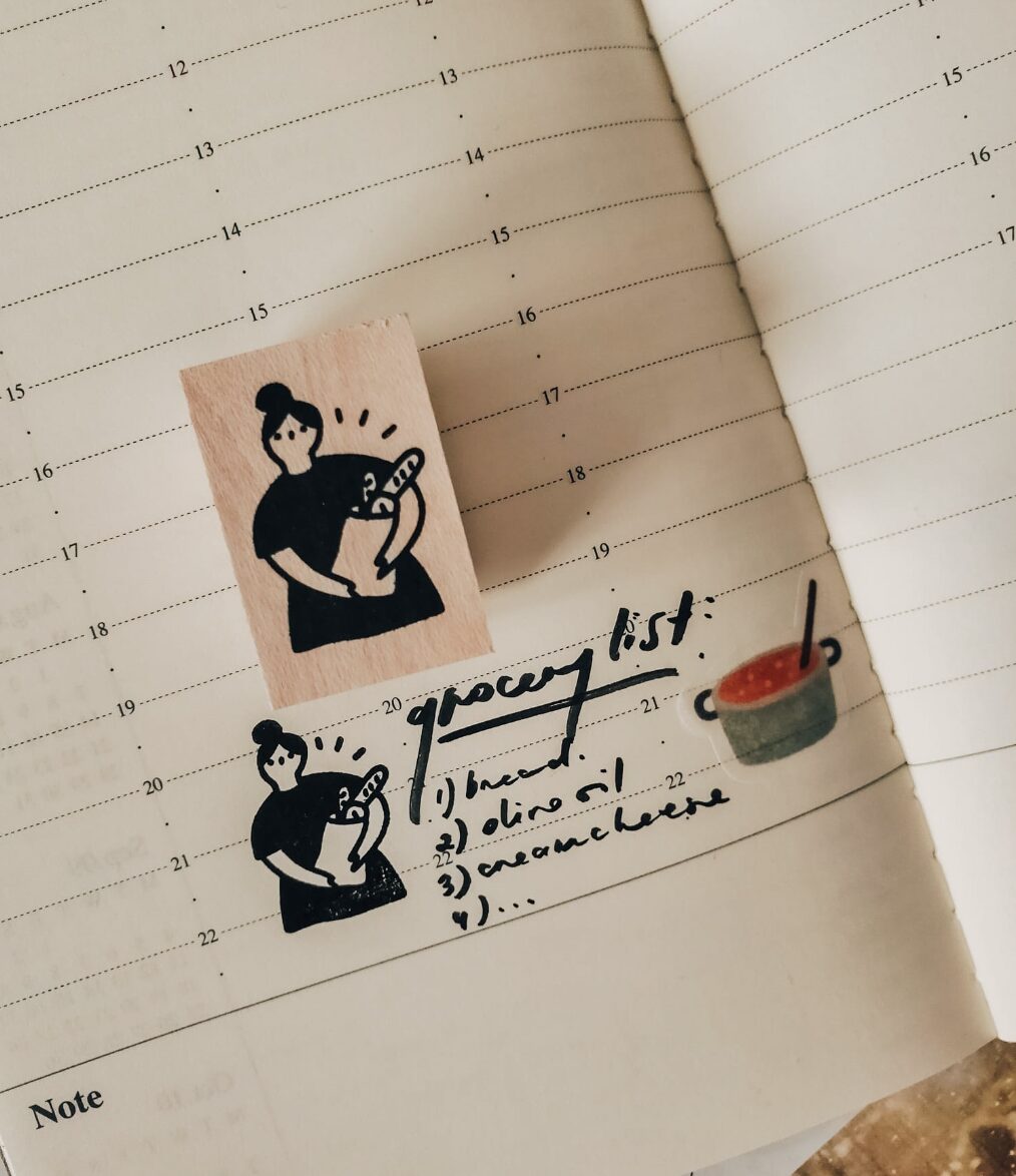 Cafe Analog - Kuuki - Buying Bread - Stamp