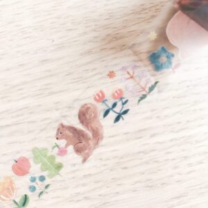 Cozyca - Aiko Fukawa - Happy Garden - Transparent Masking Tape