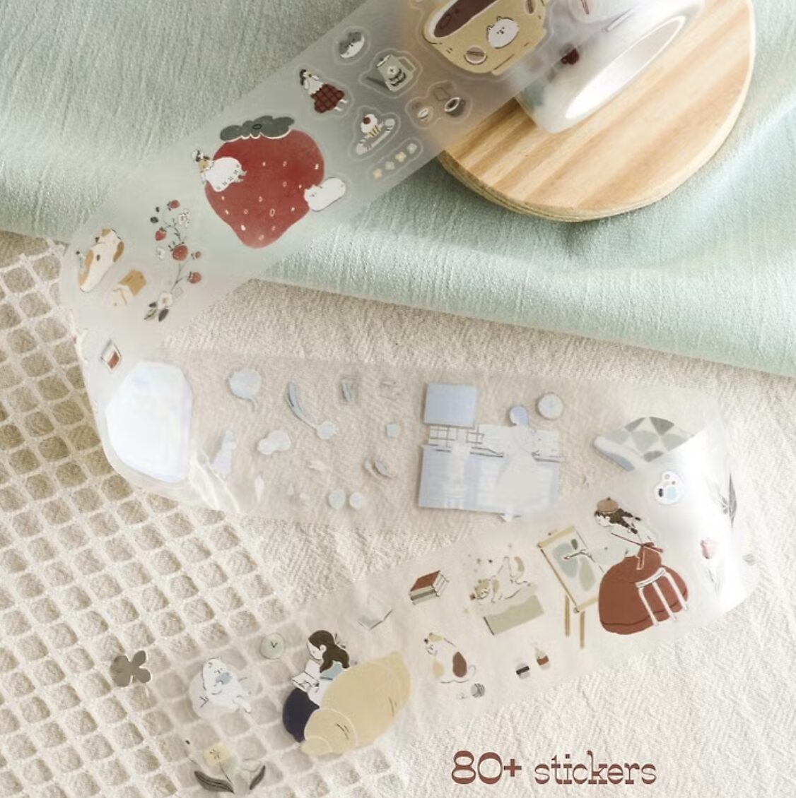 TeaYouShop - Uchi No Neko - Matte PET Tape
