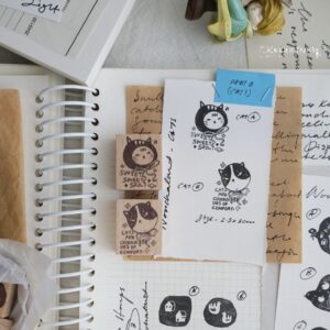 Kurukynki - Nonchalant CAT - Stamp
