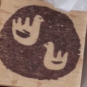Kurukynki – Nonchalant MINI Two Birds – Stamp