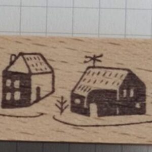 Kurukynki – Nonchalant HOUSE & WORDS House – Stamp