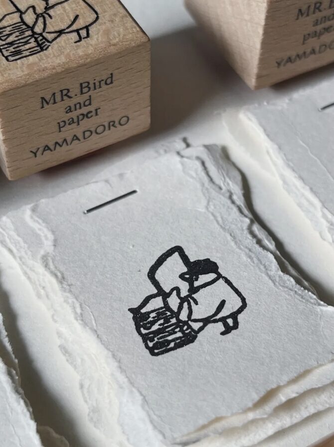 Yamadoro - Mr. Bird and Paper - Stamp Set