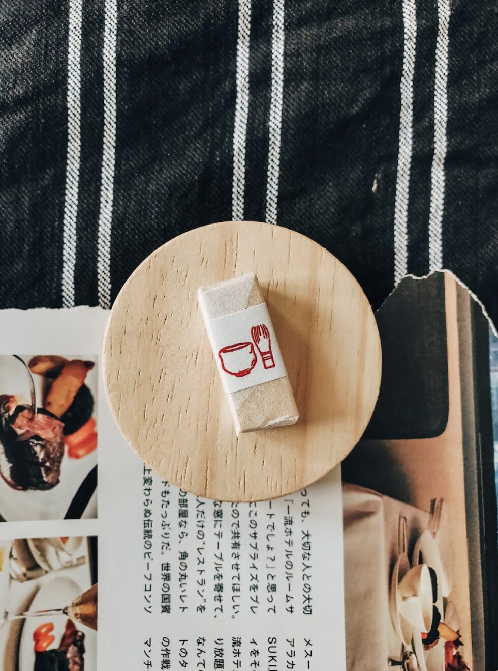 Kobo-Ren - Tea Bowl and Chasen - Exclusive Stamp