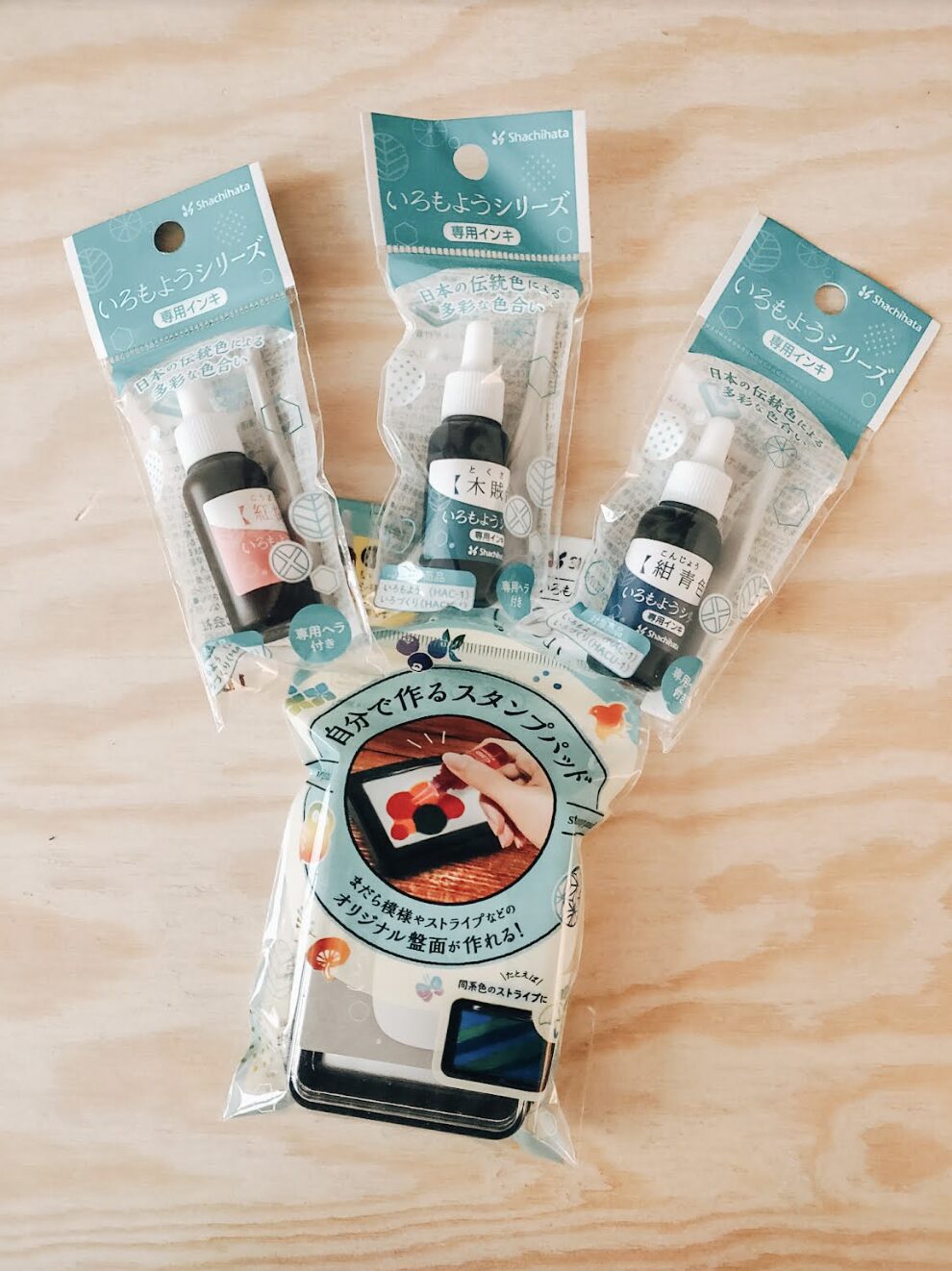 Shachihata - Make Your Own Color Pad - Spring Days Starter Kit