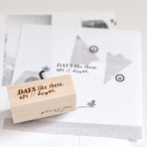 Pooi Chin – DAYS LIKE THESE – Stamp