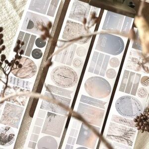 Breezy Studio – COZY in progress 5cm – Paper Tape Sticker Roll