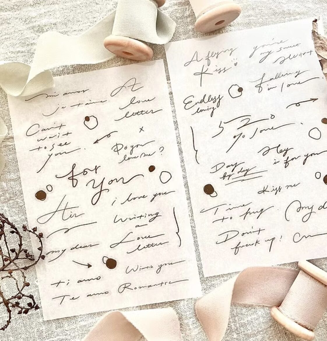 Breezy Studio - 520% Love Letter - Print-on Sticker