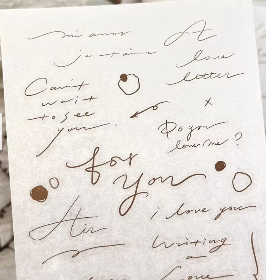 Breezy Studio - 520% Love Letter - Print-on Sticker